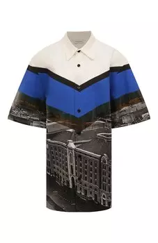 Хлопковая рубашка Dries Van Noten