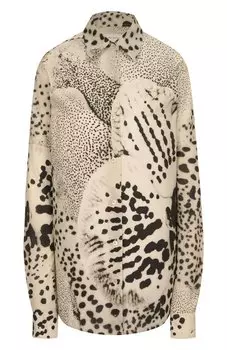 Хлопковая рубашка Dries Van Noten