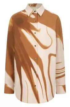 Хлопковая рубашка Dries Van Noten