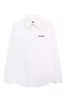 Хлопковая рубашка Dsquared2