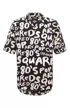 Хлопковая рубашка Dsquared2