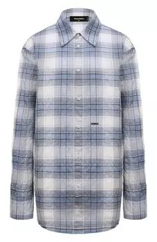 Хлопковая рубашка Dsquared2