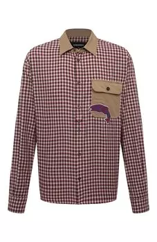 Хлопковая рубашка Dsquared2