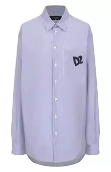 Хлопковая рубашка Dsquared2