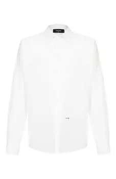 Хлопковая рубашка Dsquared2