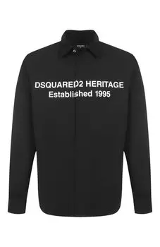 Хлопковая рубашка Dsquared2