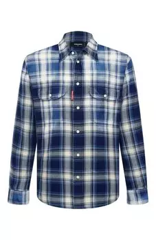 Хлопковая рубашка Dsquared2