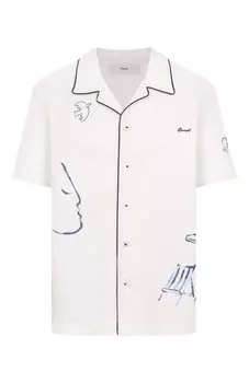 Хлопковая рубашка Dunst