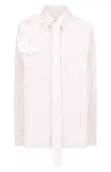 Хлопковая рубашка Elie Saab