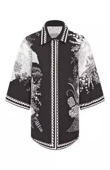 Хлопковая рубашка Elie Saab