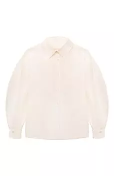 Хлопковая рубашка Elisabetta Franchi La Mia Bambina