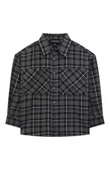 Хлопковая рубашка Emporio Armani