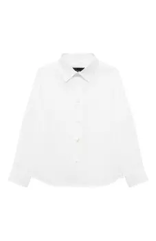 Хлопковая рубашка Emporio Armani