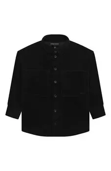 Хлопковая рубашка Emporio Armani