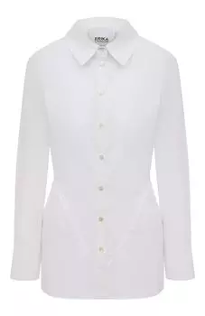 Хлопковая рубашка Erika Cavallini