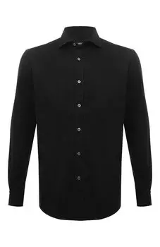 Хлопковая рубашка Ermenegildo Zegna