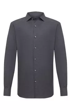 Хлопковая рубашка Ermenegildo Zegna