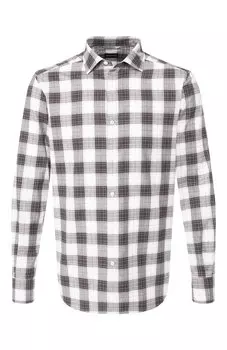 Хлопковая рубашка Ermenegildo Zegna