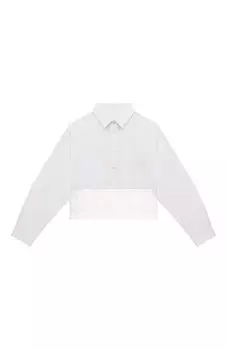 Хлопковая рубашка Fendi