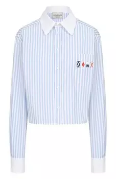 Хлопковая рубашка Forte Dei Marmi Couture