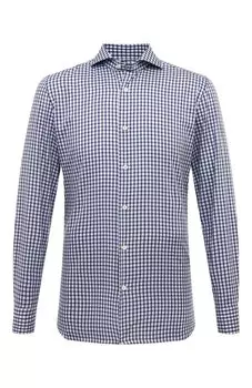 Хлопковая рубашка Giampaolo