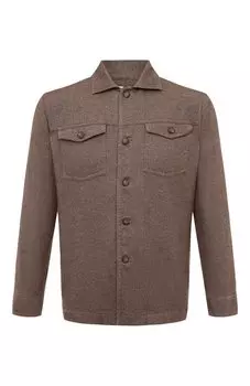 Хлопковая рубашка Giampaolo