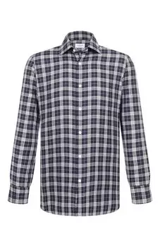 Хлопковая рубашка Giampaolo