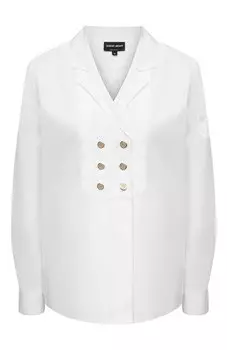 Хлопковая рубашка Giorgio Armani