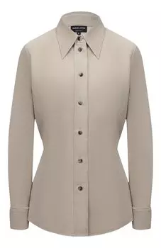 Хлопковая рубашка Giorgio Armani