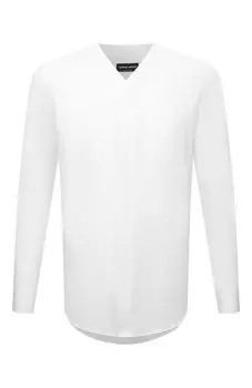 Хлопковая рубашка Giorgio Armani