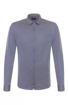 Хлопковая рубашка Giorgio Armani