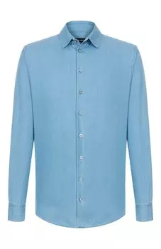 Хлопковая рубашка Giorgio Armani