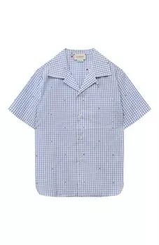 Хлопковая рубашка Gucci
