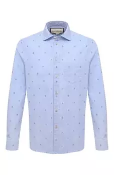 Хлопковая рубашка Gucci