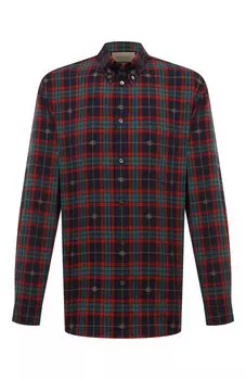 Хлопковая рубашка Gucci