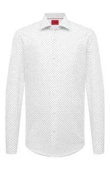Хлопковая рубашка HUGO