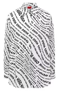 Хлопковая рубашка HUGO