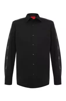 Хлопковая рубашка HUGO