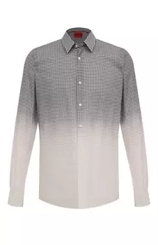 Хлопковая рубашка HUGO