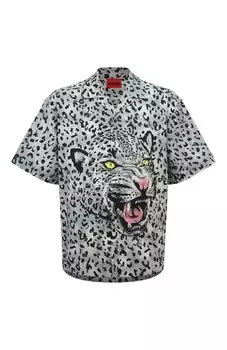 Хлопковая рубашка HUGO