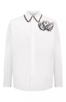 Хлопковая рубашка HUGO