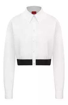 Хлопковая рубашка HUGO