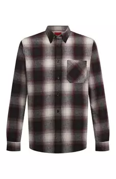 Хлопковая рубашка HUGO