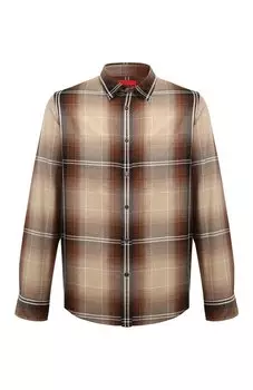 Хлопковая рубашка HUGO