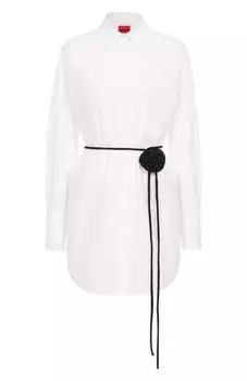 Хлопковая рубашка HUGO