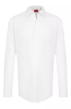 Хлопковая рубашка HUGO