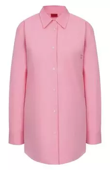 Хлопковая рубашка HUGO