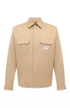 Хлопковая рубашка HUGO Blue