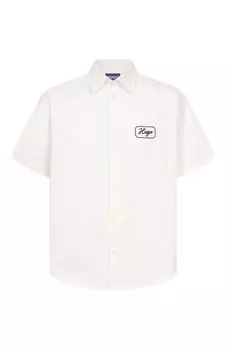 Хлопковая рубашка HUGO Blue