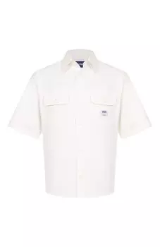 Хлопковая рубашка HUGO Blue